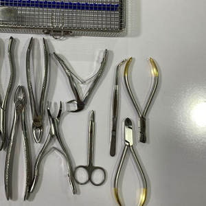 Instruments dentaires de qualité supérieure pour instruments de chirurgie dentaire professionnels enduits d'or kit d'outils de précision 1 ensemble - Product Image 4