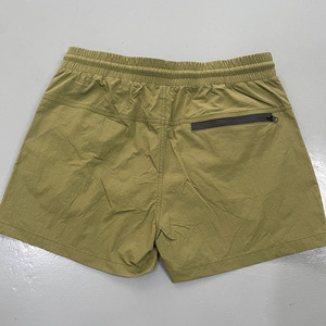 Pantalones cortos deportivos de verano informales para hombre, pantalones cortos elásticos transpirables de secado rápido, 100% poliéster, cintura media, talla grande, ecológicos - Product Image 4