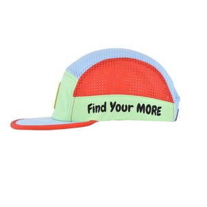 Custom Logo 5-Panel Baseball <b>Hat</b> for <b>Men</b> Outdoor Sporty Quick Drying Cap 100% Cotton in Custom Color - Product Image 4