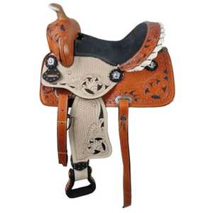 Western Leather Horse Saddle Premium Quality Durable & Comfortable for Trail and Performance Riding