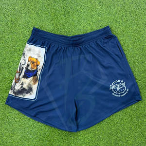 กางเกงขาสั้นฟุตบอลผู้หญิงเอวสูงสไตล์ล่าสุด พร้อมบริการออกแบบตามสั่ง ระบายอากาศได้ดี บริการ OEM ราคาประหยัด - Product Image 1