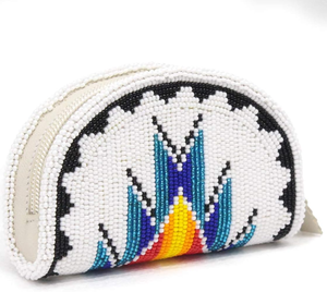 Elegante dinero en efectivo, cuentas de semillas de varios colores, monedero bordado y monedero, monedero de cuentas de semillas de diseñador para regalo, monedero con cuentas - Product Image 2