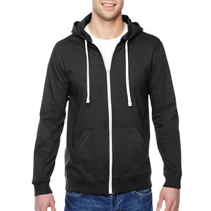 OEM personalizado carta bordado sudaderas Teddy polar de gran tamaño cordón capucha hombre - Product Image 5