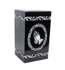 Urnas de cremación de madera modernas de Venta caliente, urnas decorativas de entierro funerario hechas a mano para hombre y mujer a bajo precio - Product Image 1