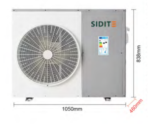 SIDITE yepyeni R32 tam DC Inverter Inverter + EVI teknolojisi ile japon marka ısı pompası - Product Image 1