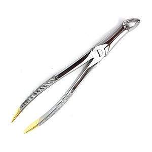 Fórceps de Extracción Dental Manual de Acero Inoxidable de Grado Quirúrgico, Modelo Superior, Certificado CE, Clase II, Juego de Instrumentos para Oídos y Ojos - Product Image 1