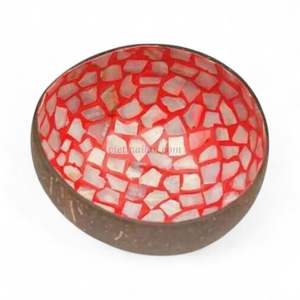 Tazón de Coco Hecho a Mano con Incrustaciones de Nácar, Diseño Personalizado al por Mayor, Directo de Vietnam - Product Image 3