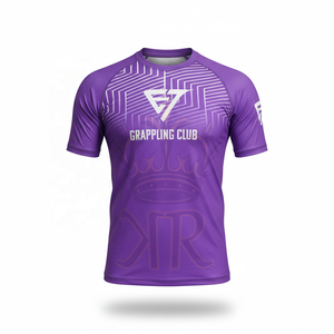 Garde d'éruption BJJ de haute qualité pour équipement de Performance athlétique sublimé MMA personnalisé pour l'entraînement des arts martiaux - Product Image 1