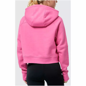 Drop-shoulderhoodies para mujer Sudaderas con capucha de moda Half Zip UPS Sudaderas con capucha de mujer Sudadera con capucha de alta calidad - Product Image 3