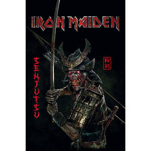 Affiche Iron Maiden Senjutsu au design moderne pour décoration murale - Product Image 1