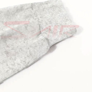 Haute qualité personnalisé surdimensionné à manches longues pull lavage à l'acide à capuche pour hommes 100% coton Vintage délavé Style pour l'hiver - Product Image 4
