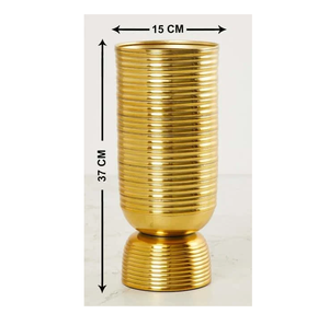 Juego de 2 Jarrones Galvanizados de Color Negro de Calidad Superior para Decoración del Hogar, Diseño Elegante, Macetas con Diseño Estándar - Product Image 5