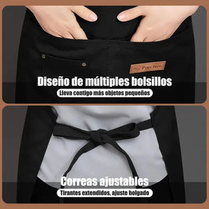 2 Tabliers de cuisine multi-usages ajustables pour chef - Product Image 4