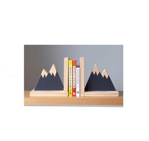 Sujetalibros de madera de estilo antiguo Calidad Premium Hecho a mano Decoración de la habitación de estudio Estilo moderno Precio bajo Exportadores - Product Image 1