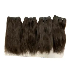 Top Selling Natural Wavy 100% Unprocessed Natural Indian Remy Virgin Cuticle Aligned Raw Temple Human Hair Extensions Suppliers