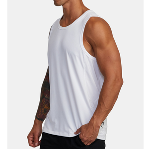 Vente en gros Nouvel Arrivage Débardeurs Personnalisés pour Hommes 100% Coton Plus Size Respirant Tricoté Haut de Sport pour Musculation Style Décontracté - Product Image 3