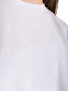 Jersey extragrande de algodón polar de alta calidad, Sudadera de cuello redondo para mujer, personalizado, liso, hombro caído, cuello en V, Tie Dye, Invierno - Product Image 2