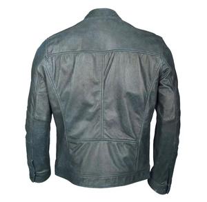 Veste de moto en cuir véritable de marque personnalisée en gros - Imperméable respirante de haute qualité Vêtements d'extérieur pour hommes Service OEM - Product Image 2