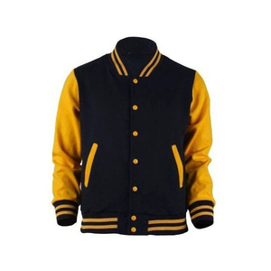 2025 OEM parche personalizado manga de cuero cadena Chenille bordado bombardero vuelo CollegeBaseballjacket para hombres DDP envío - Product Image 2