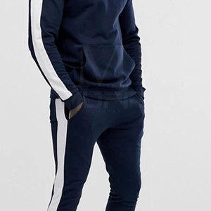 Venta al por mayor nueva ropa deportiva de diseño personalizado de los hombres chándal de algodón Casual impreso más vendido chándal deportivo para el invierno - Product Image 6