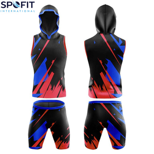 Nouvelle conception OEM, ensembles d'uniformes de football américain 7v7, impression par transfert thermique, sans manches, compression respirante, séchage rapide, équipe personnalisée - Product Image 5