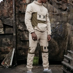 Survêtement athlétique pour hommes veste à manches longues et pantalon pour l'exercice et pour le sexe - Product Image 3