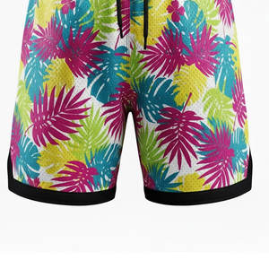 Shorts de sport en mesh personnalisés pour hommes, imprimés par sublimation, pour uniformes d'équipes de basketball et athlétisme professionnel - Product Image 3