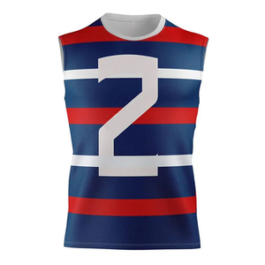 Ensemble d'uniformes de football américain 7v7 avec drapeau, meilleur prix de gros, design personnalisé, séchage rapide - Product Image 2