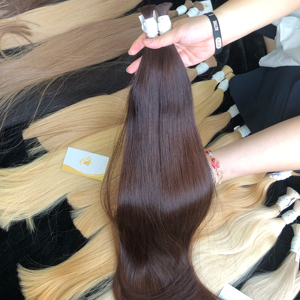 Extensions de cheveux vierges vietnamiennes de haute qualité, donneur unique, qualité supérieure, cheveux raides naturels, kératine, en vrac, 100g - Product Image 1