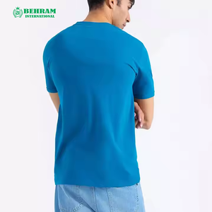 Camiseta de Hombre con Diseño de Logotipo Personalizado, 100% Algodón, Cuello Redondo, Corte Holgado, Talla Grande, Ecológica, de Secado Rápido, 220g, Informal - Product Image 4