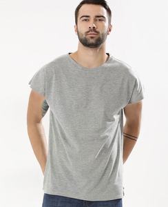 T-shirt en coton 100% pour homme, tricoté, streetwear d'été, logo personnalisé, manches courtes, coupe classique, motif, col roulé, anti-boulochage - Product Image 4
