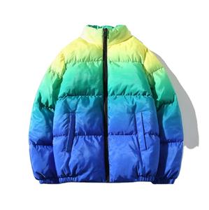 Chaqueta acolchada impermeable para hombre de alta calidad con tasa de fábrica 2025, Material de nailon de poliéster 100%, tendencia, talla XS, recubierta procesada - Product Image 1