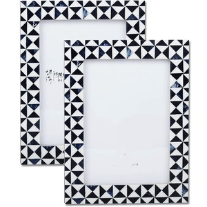 กรอบรูปเรซินฝังกระดูกไม้สวยงามปรับแต่งได้ทำด้วยมือสำหรับตกแต่งบ้านโลโก้ตามสั่ง - Product Image 1