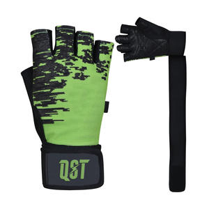 ถุงมือออกกำลังกายยกน้ำหนักออกกำลังกายกลางแจ้งครึ่งนิ้วระบายอากาศได้ดีป้องกันการลื่น - Product Image 3