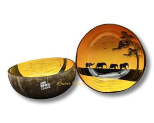 Wholesale Vietnam Handicraft Lacquer Coconut <b>Bowl</b> Modern Style Colorful Good Choice - Product Image 5