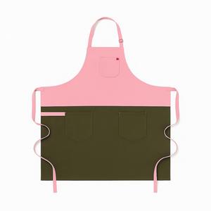 Tablier de jardinage en toile robuste avec logo personnalisé, sans manches, design à jambes fendues, résistant à l'eau et à l'huile, lavable et réutilisable - Product Image 1