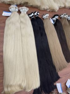 CHOICE MASTER B07 Modelo 100% Extensiones de cabello negro vietnamita virgen natural Cinta Cabello a granel> = 60% Proporción de cabello más largo Stock - Product Image 4