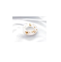 Bagues en résine à la mode, bijoux pour filles, bagues réglables, design moderne, bague en résine pour vente personnalisée