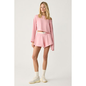 Ensemble deux pièces Urban Beat POISE en coton biologique, col bateau, manches longues et taille élastiquée, coupe décontractée - Product Image 4