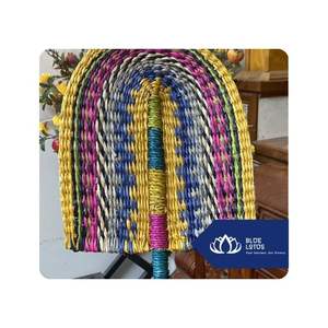 BEST SELLING Seagrass <b>Fan</b> Handmade Woven <b>Fan</b> Ideal For Beach Parties Souvenir Shops And Home <b>Wall</b> <b>Decor</b> Vietnam - Product Image 1