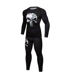 MOVATEXTILE Custom Men's Rash Guard Fitness Wear Logotipo privado Estilo de sublimación Posee su diseño personalizado Hecho en Pakistán - Product Image 2