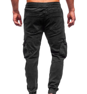 Nuevo pantalón transpirable para hombre, nuevos pantalones Cargo teñidos lisos para hombre, nueva moda, estilo caliente, pantalones de hombre de alta calidad razonables 2025 - Product Image 3