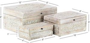 Craft Valley AK-750 <b>Wooden</b> Jewelry <b>Storage</b> <b>Box</b>-Durable Handcrafted Design Customizable Color Size Maintains Jewelry Arrangement - Product Image 6