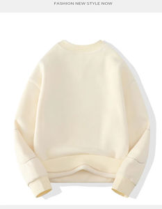 Oferta al por Mayor de Sudaderas para Hombre con Forro Grueso, Sudadera de Doble Cara de Felpa para Máxima Calidez - Product Image 3