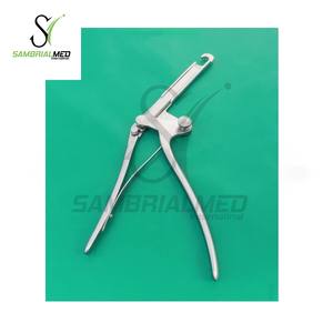 กรรไกรตัดเหล็กสแตนเลสแบบเยอรมันขนาด32ซม. สำหรับเครื่องมือผ่าตัดทรวงอกมือขวา - Product Image 1