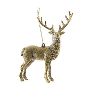 Gran oferta, adornos decorativos de Reno de calidad de Metal, escultura, suministro directo de fábrica, decoración de lujo para el hogar, decoración de mesa de oficina - Product Image 4