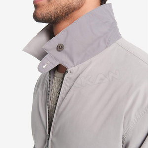 Service OEM en gros, veste bomber personnalisée de haute qualité, légère, imperméable, écologique, à séchage rapide, col montant pour l'hiver - Product Image 4