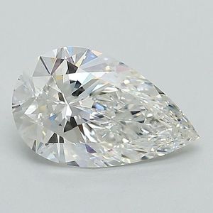 2.49ct เพชรทรงลูกแพร์เจียระไนแบบประกายเพชรสำหรับ VS1แล็บ HPHT CVD แบบหลวม