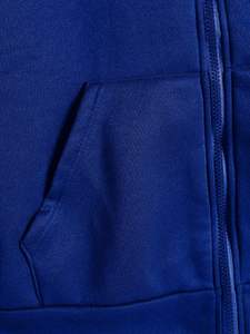 Sudadera CON CAPUCHA DE Color sólido con cremallera térmica de algodón 100% de alta calidad para hombres recién llegados sudaderas Unisex transpirables para invierno - Product Image 2