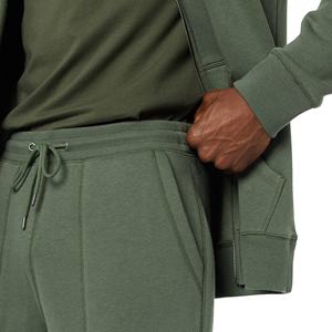 100% coton poids lourd hommes pantalons Cargo Sweat hommes pantalons plaine polaire Joggers pantalons de survêtement surdimensionnés Anti-rides caractéristique - Product Image 4